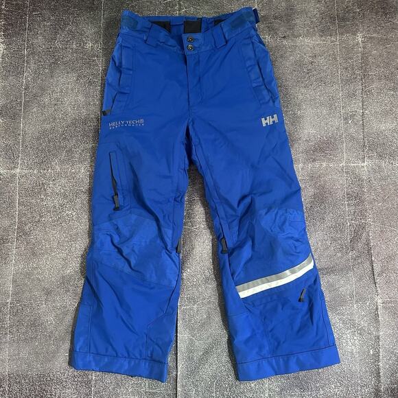 Men's Helly Hansen Tech Performance Blue Legendary Insulated Snow Ski Pant Sz S - Picture 1 of 6